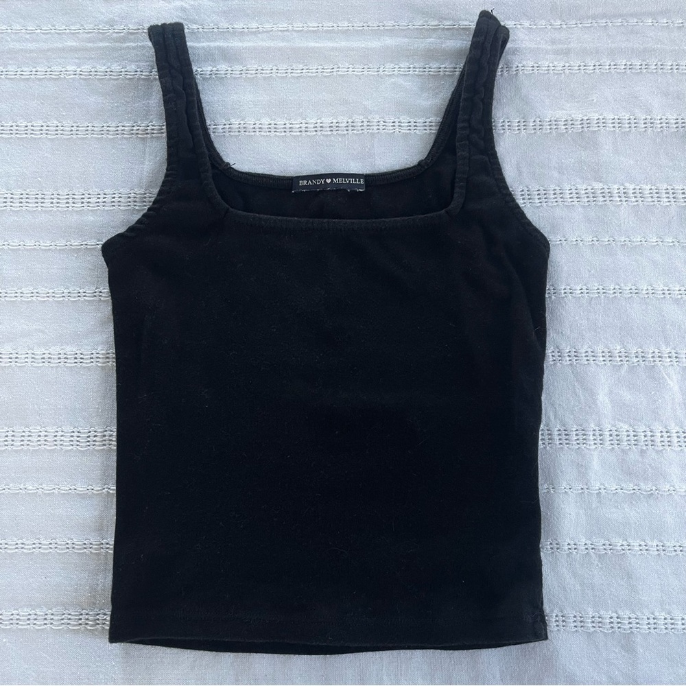 Brandy Melville Classic Black Tank Top